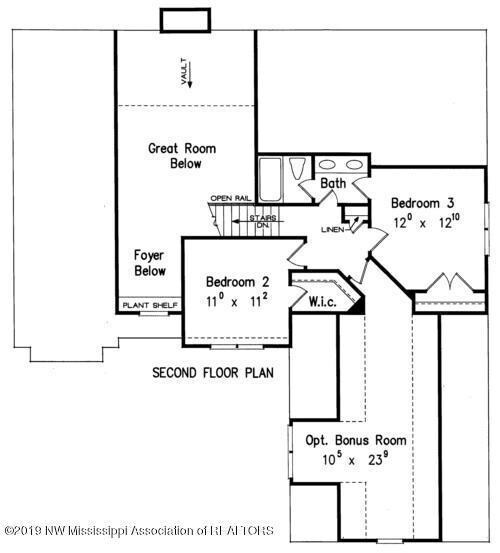 lot #31 Watson Place 2nd floor plans