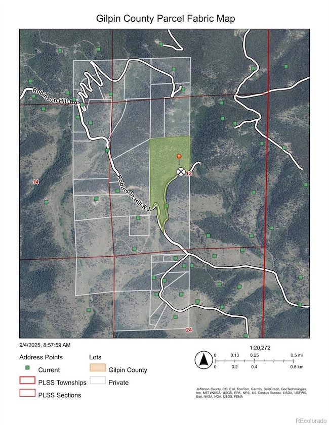 Pin is likely building spot with incredible views