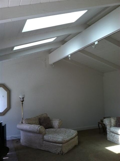 formal living room - sky lights provide wonderful 