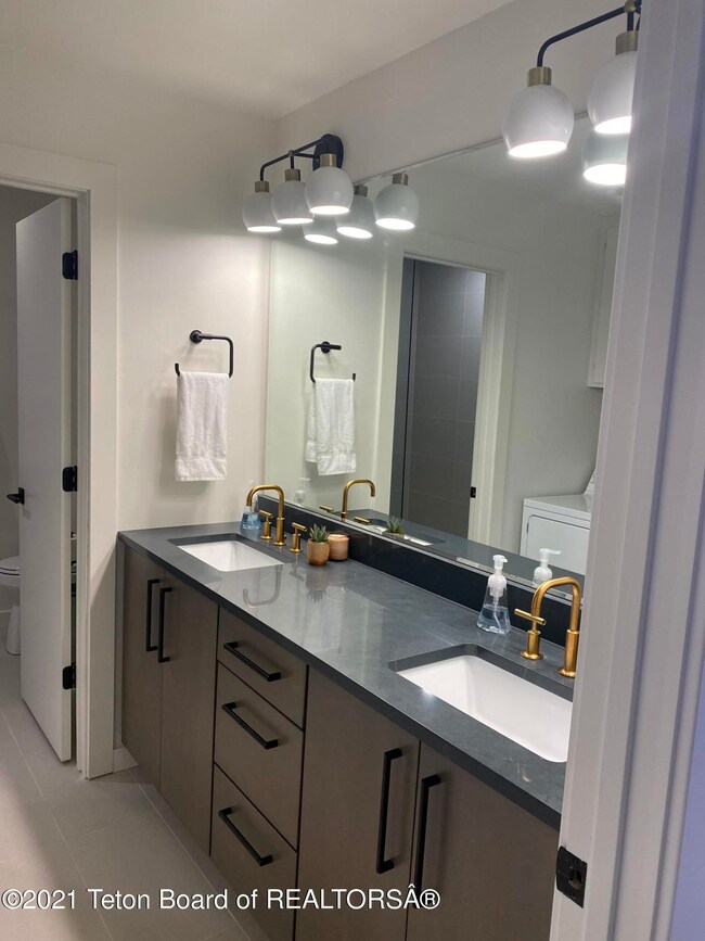 Master bath vanity