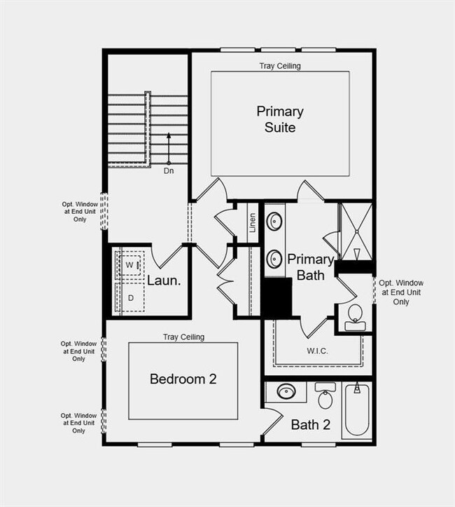 Upper Level Floor Plan