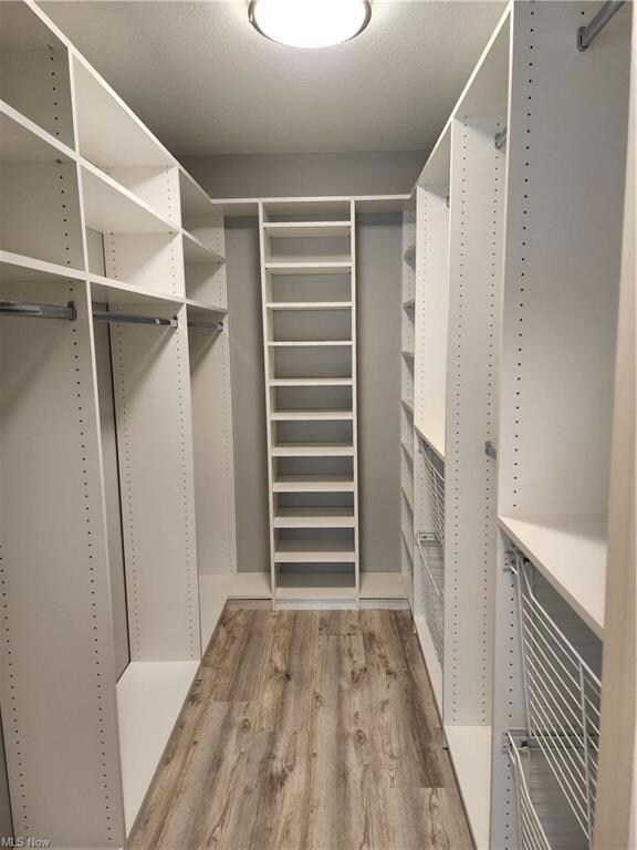 Master bedroom complete with custom closet.