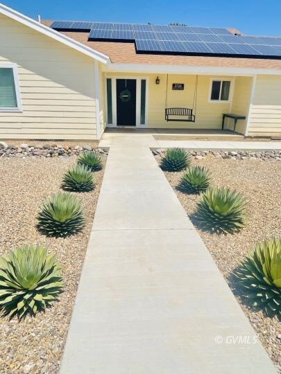 Front walkway