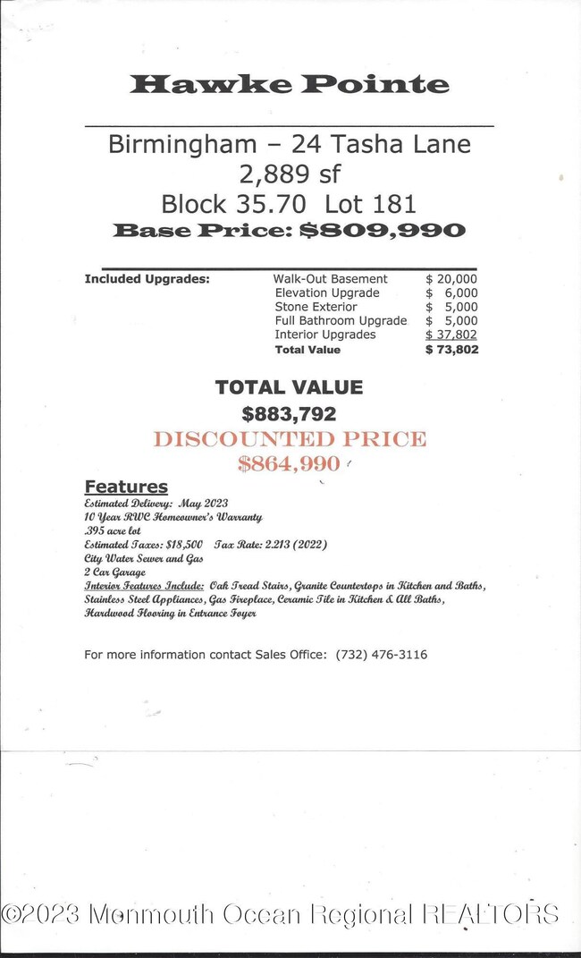 24 Tasha info sheet