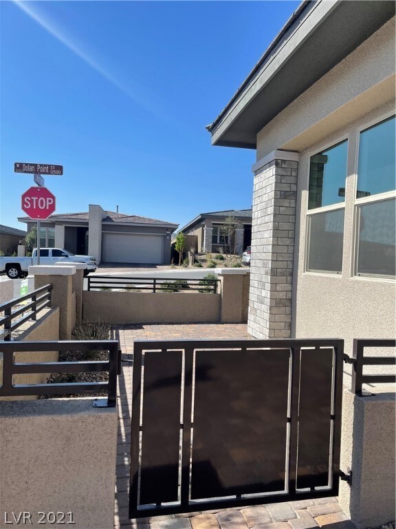 Entry to front patio.