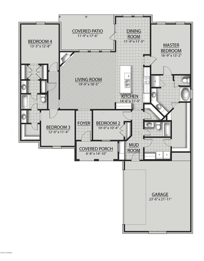 Chardin B II - Floor Plan