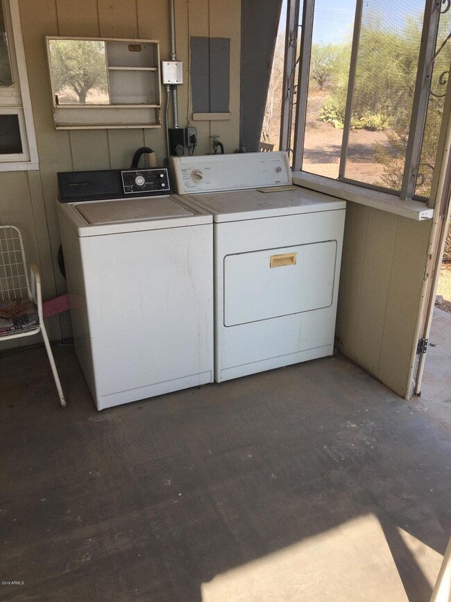 Washer and dryer