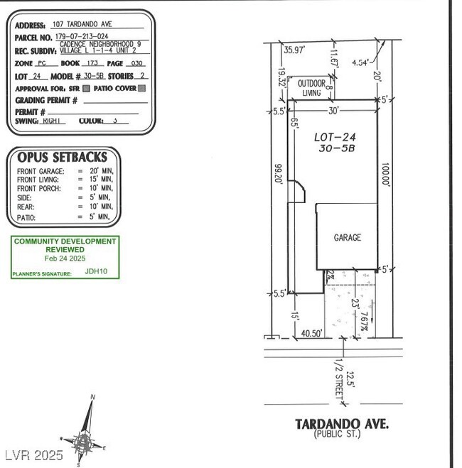 Plot plan