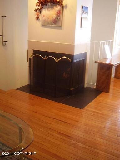 Space saving fireplace for cozy evenings