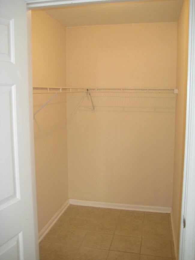 Large walk in closet