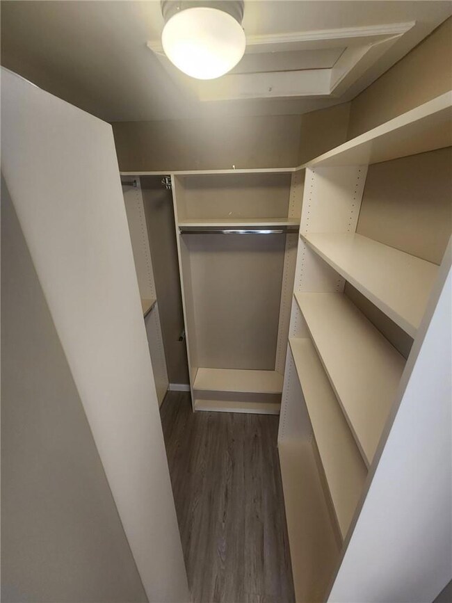 Master closet