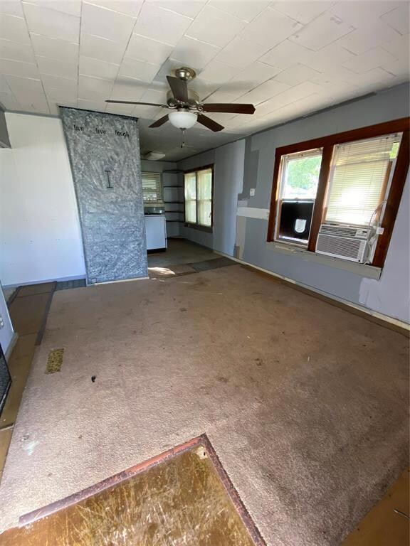 living room, view from front door