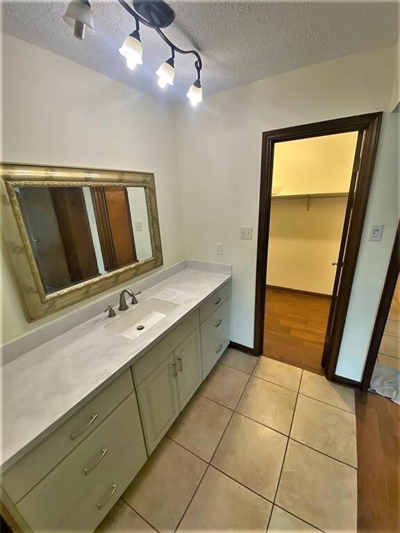 Primary Vanity and Walk in Closet