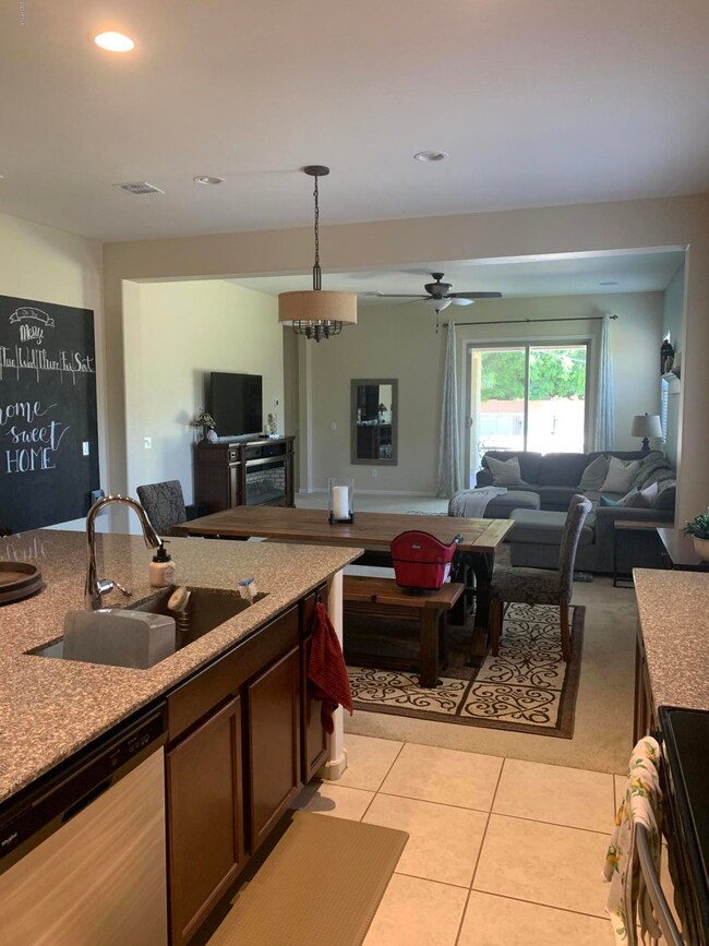 Kitchen to Living