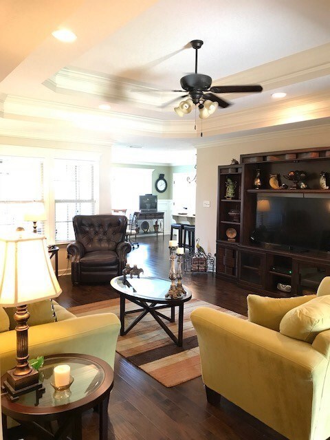 Kitchen and Living Room are Open