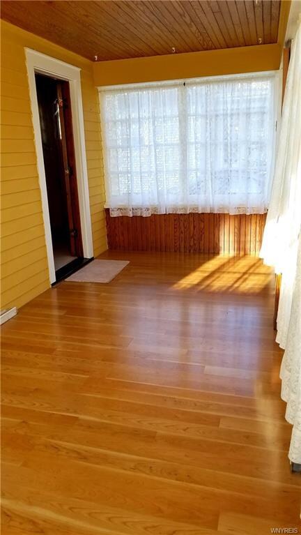 Florida room upon entry into home.