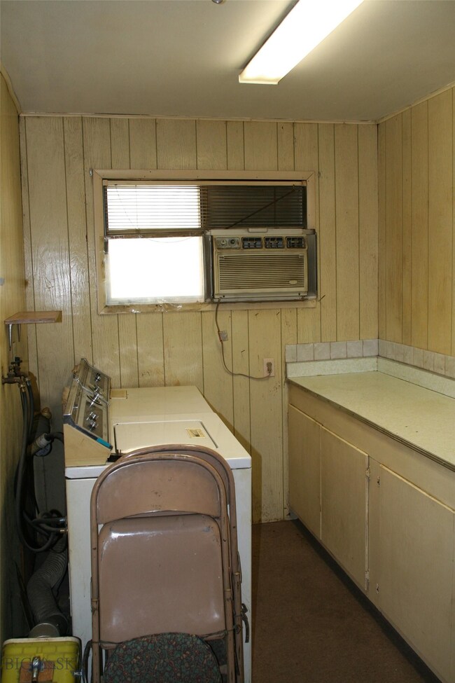 Laundry Room with storage