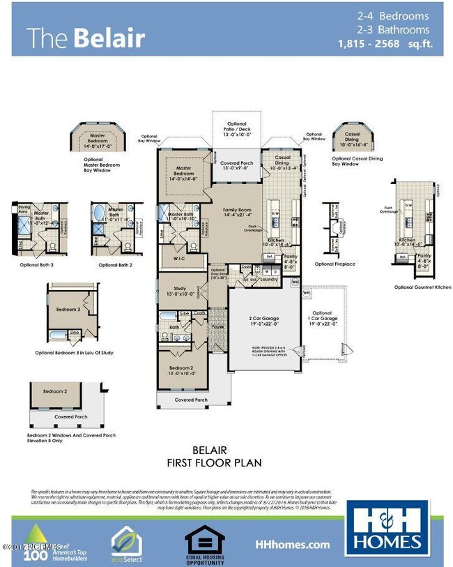 Belair Base Floor Plan