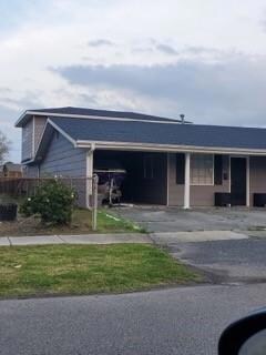 Carport and Camel Back View