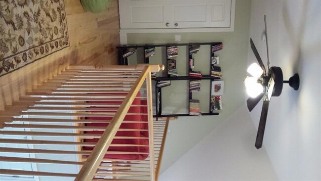 Loft area over mudroom!