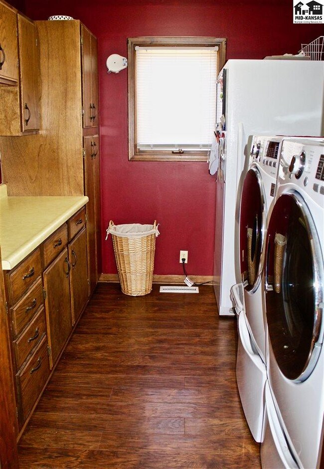 Is located right off the kitchen.