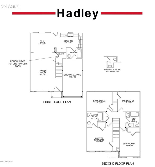Hadley Floorplan