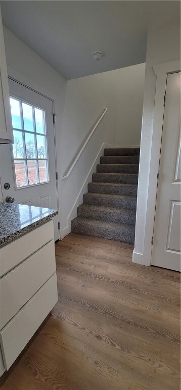 Stairs from lower level