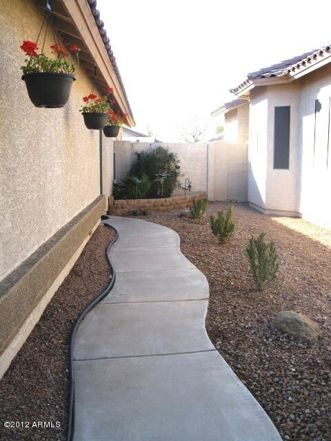 Front walkway