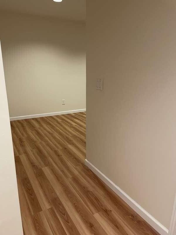 Hallway to living area