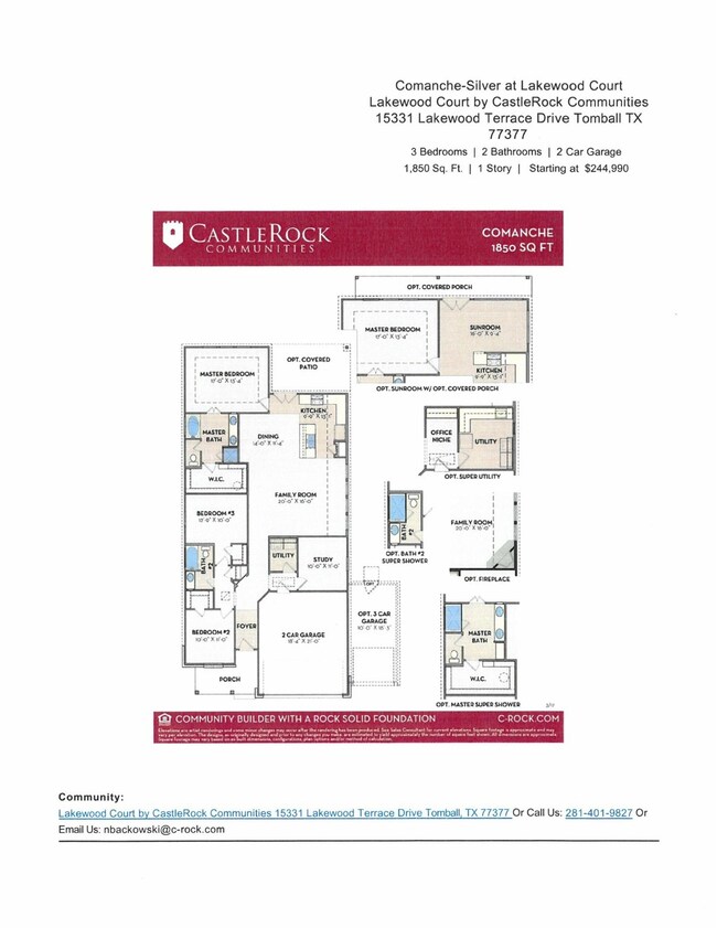 15403 Lakewood Terrace Dr, Tomball, TX 77377 - photo 2