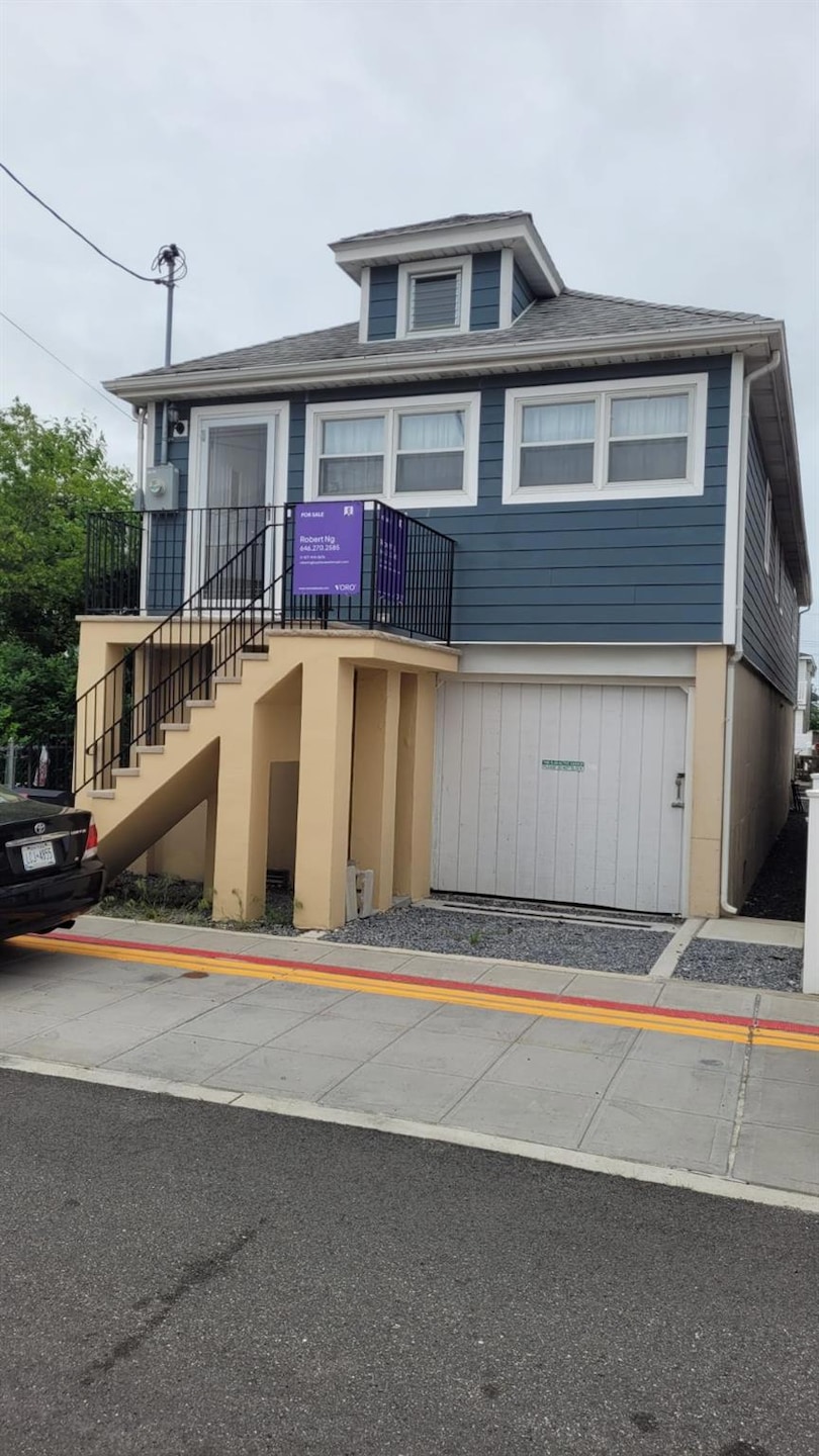 Front of Structure