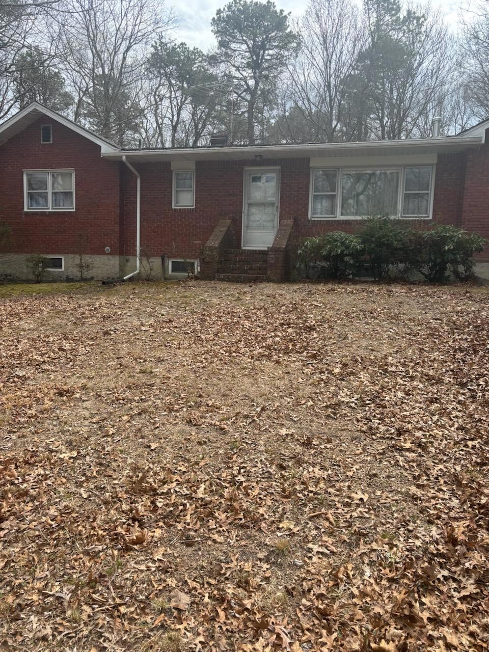 Front of Structure