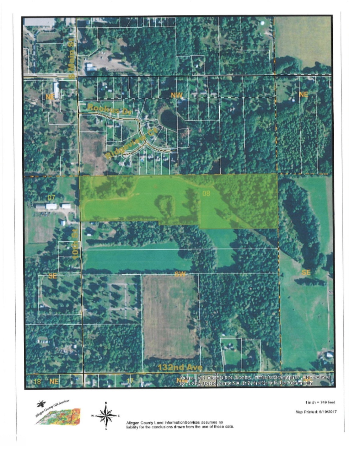 3271 - 10th St aerial map