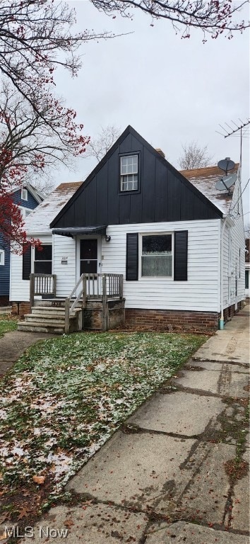 View of front of house