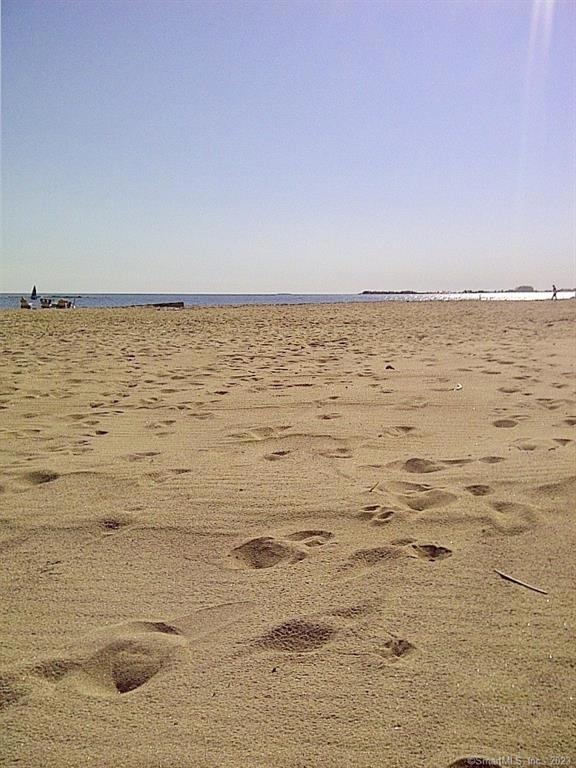 Just after the beach is groomed