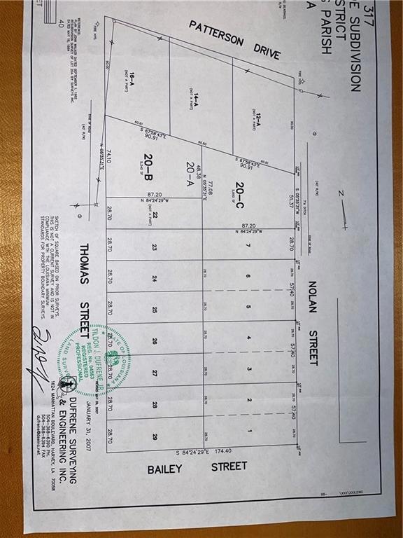 0 Thomas Bailey Nolan St unit 2523624, New Orleans, LA 70131 - photo 1