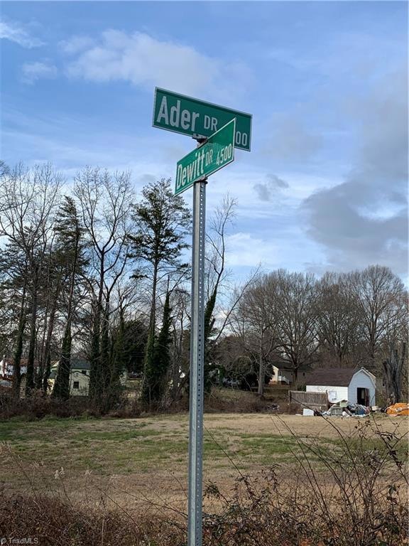 corner of lot
