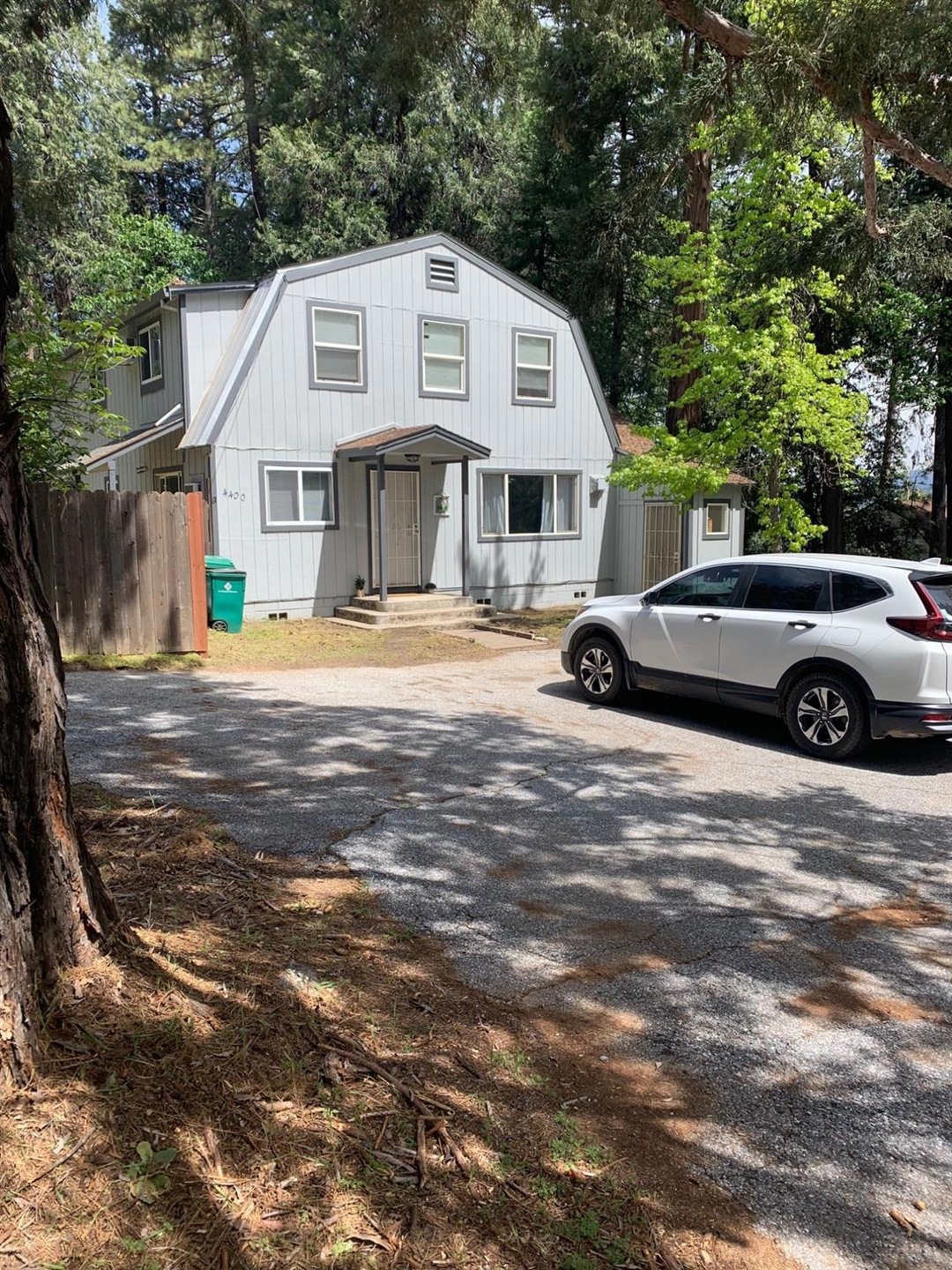 Front view, 4400 Eight Mile Road.