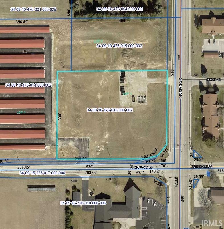 0 Corner of Dixon Rd & Zartman Rd, Kokomo, IN 46902 - photo 1