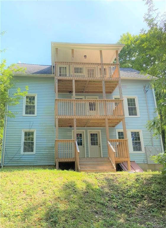 Front/Exterior each unit has a deck/porch
