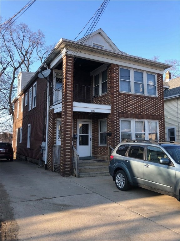Front of building