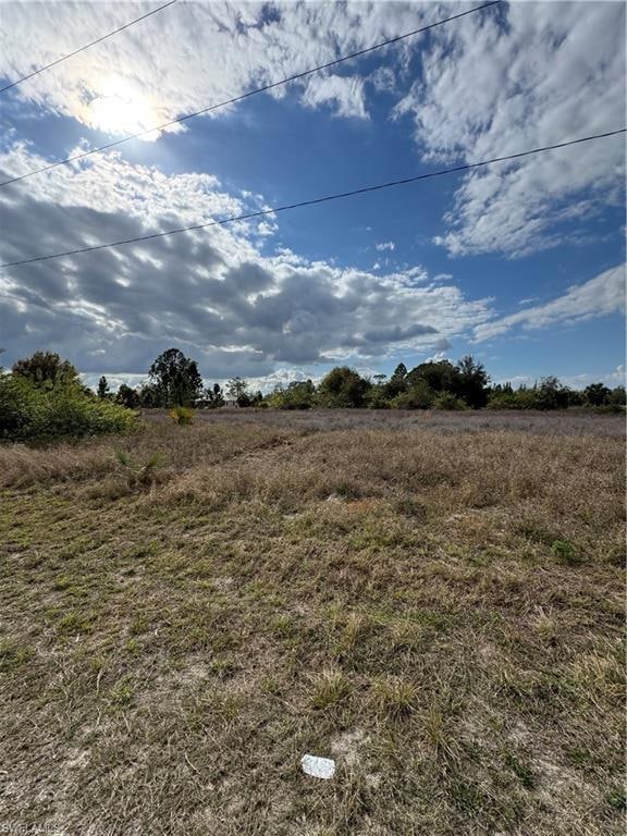 View of landscape featuring a rural view