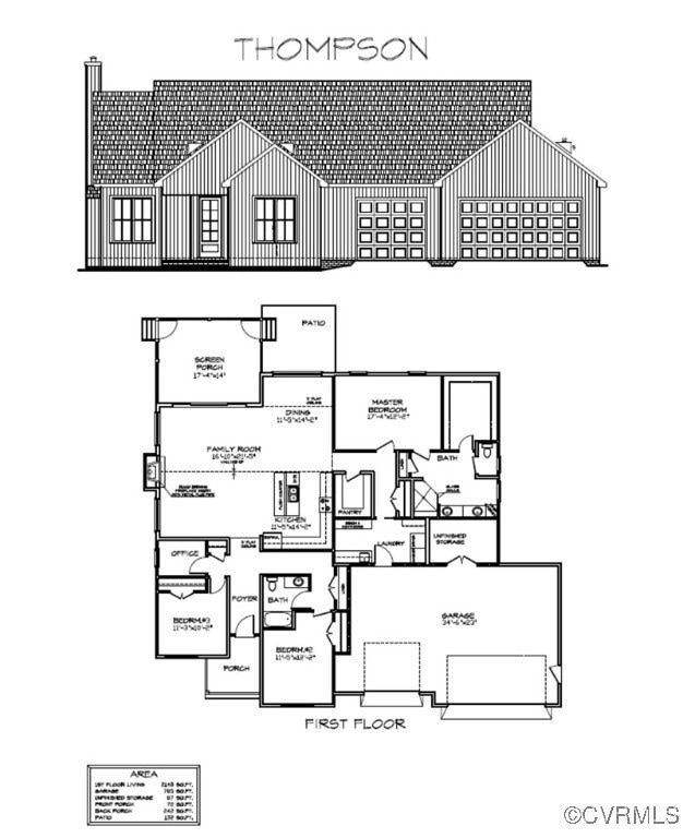 View of layout