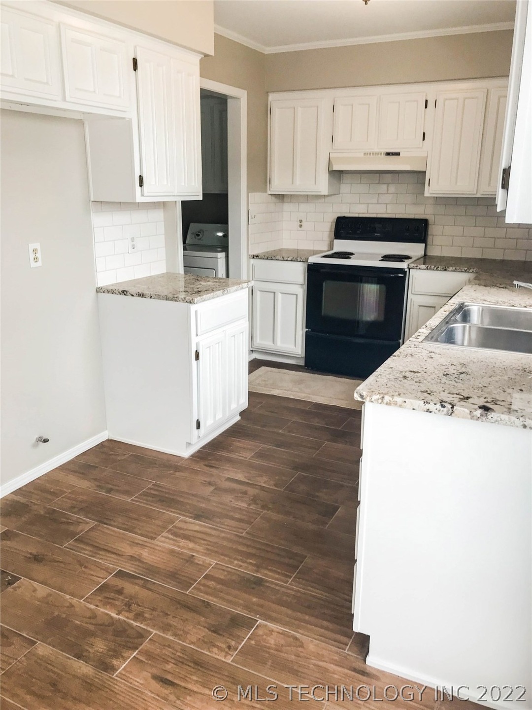Fresh painted cabinets