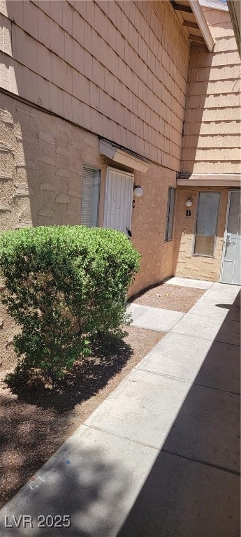 Doorway to property