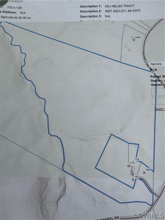Map location