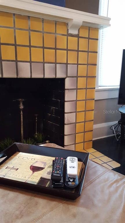 Original 1920's Tile Fireplace (candles only please)