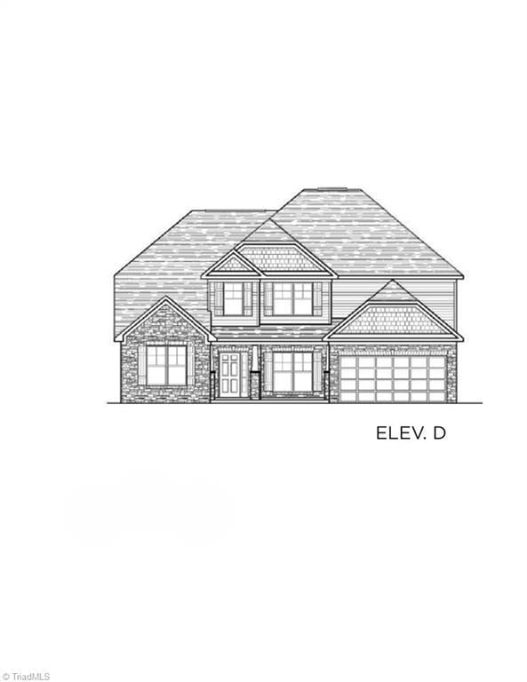 Rendering of home under construction.