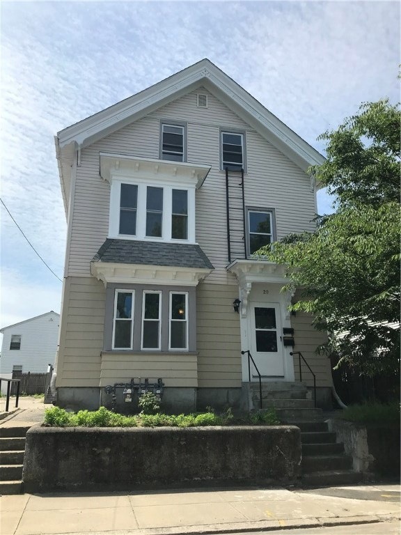 Large 3-Family w/Bay windows...