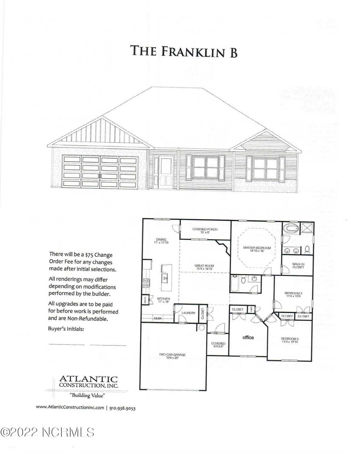 Franklin B LG 3 BR W Study